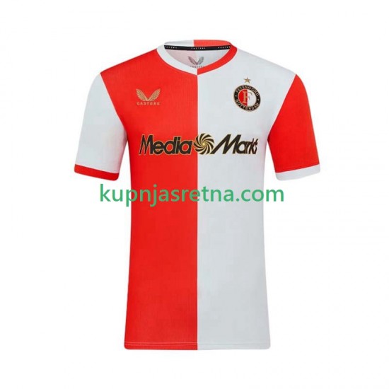Muškarci Domaći Home Dresova Feyenoord Rotterdam 2025-2026 Kratkih Rukava