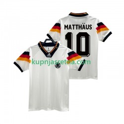 Muškarci Domaći Home Dresova Njemačka MATTHAUS 10 Retro 1992 Kratkih Rukava