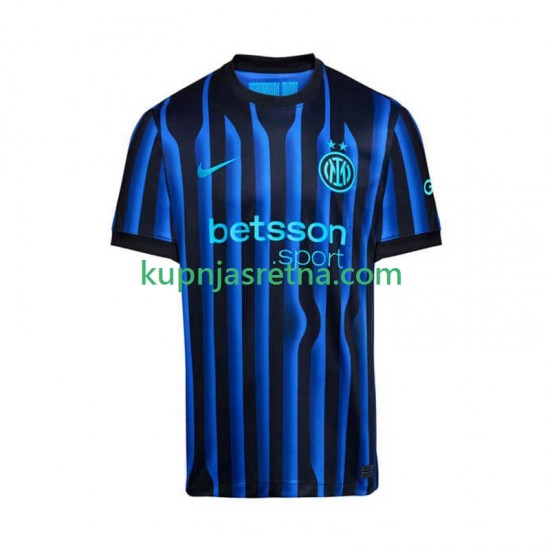 Muškarci Domaći Home Dresova Inter Milan 2025-2026 Kratkih Rukava