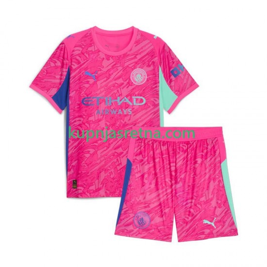 Dječja Gostujući Away Golmanski Dresova Manchester City 2025-2026 Kratkih Rukava