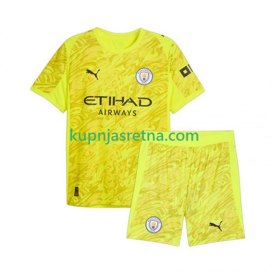 Dječja Treći Golmanski Dresova Manchester City 2025-2026 Kratkih Rukava