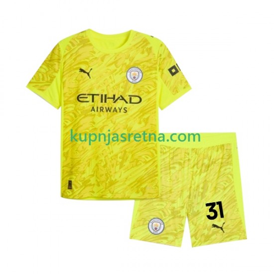 Dječja Treći Golmanski Dresova Manchester City Ederson Moraes 31 2025-2026 Kratkih Rukava