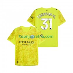 Muškarci Treći Golmanski Dresova Manchester City Ederson Moraes 31 2025-2026 Kratkih Rukava Muškarci Treći Golmanski Dresova Manchester City Ederson Moraes 31 2025-2026 Kratkih Rukava