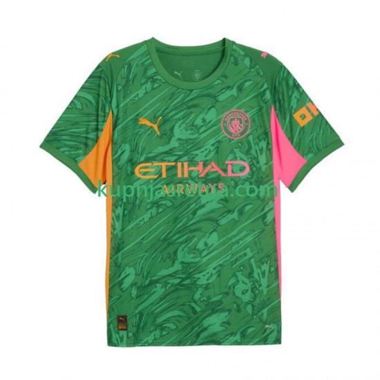 Muškarci Domaći Home Golmanski Dresova Manchester City 2025-2026 Kratkih Rukava