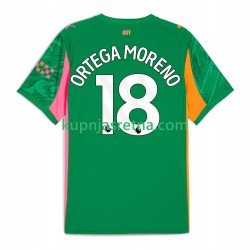 Muškarci Domaći Home Golmanski Dresova Manchester City ORTEGA MORENO 18 2025-2026 Kratkih Rukava