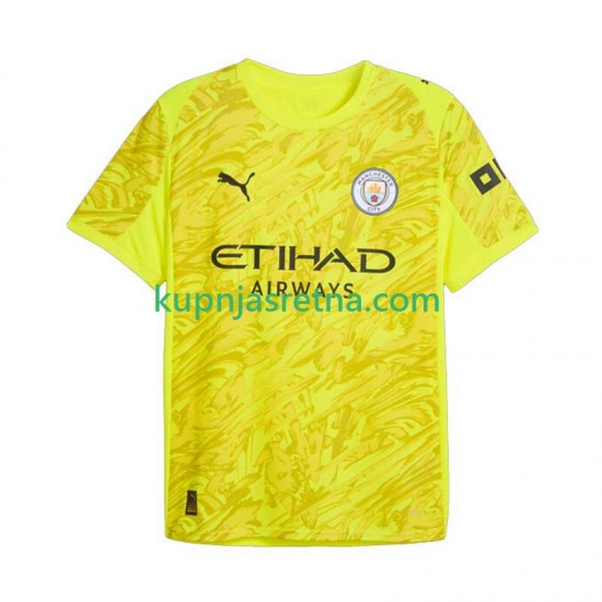 Muškarci Treći Golmanski Dresova Manchester City 2025-2026 Kratkih Rukava