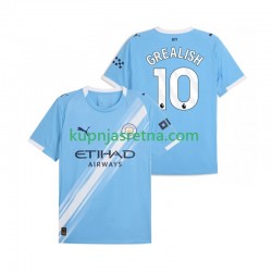 Muškarci Domaći Home Dresova Manchester City Jack Grealish 10 2025-2026 Kratkih Rukava Muškarci Domaći Home Dresova Manchester City Jack Grealish 10 2025-2026 Kratkih Rukava