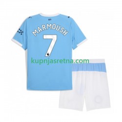 Dječja Domaći Home Dresova Manchester City Omar Marmoush 7 2025-2026 Kratkih Rukava
