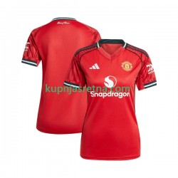 Žene Domaći Home Dresova Manchester United 2025-2026 Kratkih Rukava