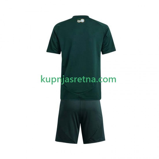 Dječja Domaći Home Dresova Portland Timbers 2025 Kratkih Rukava