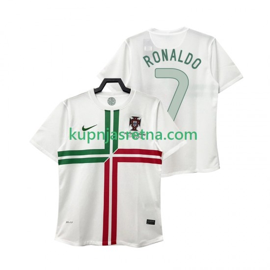 Muškarci Gostujući Away Dresova Portugal Cristiano Ronaldo 7 Retro 2012 Kratkih Rukava