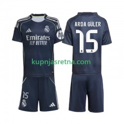 Dječja Gostujući Away Dresova Real Madrid Arda Guler 15 2025-2026 Kratkih Rukava Dječja Gostujući Away Dresova Real Madrid Arda Guler 15 2025-2026 Kratkih Rukava