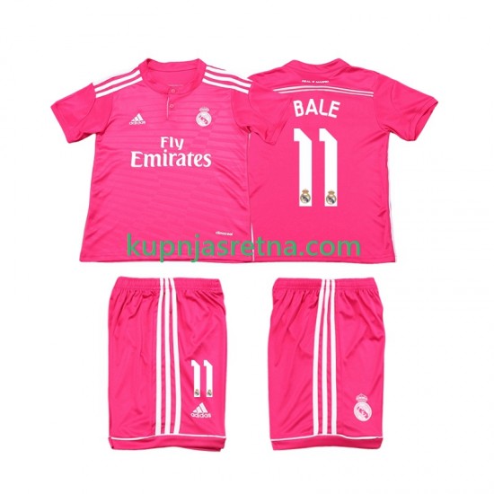 Dječja Gostujući Away Dresova Real Madrid Bale 11 Retro 2014 2015 Kratkih Rukava