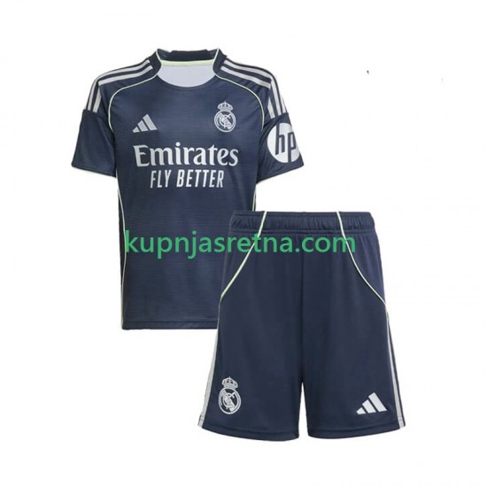 Dječja Gostujući Away Dresova Real Madrid 2025-2026 Kratkih Rukava