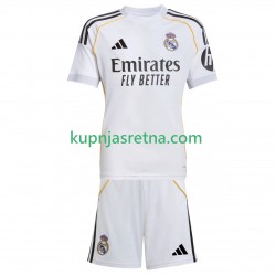 Dječja Domaći Home Dresova Real Madrid 2025-2026 Kratkih Rukava