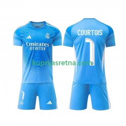 Dječja Domaći Home Golmanski Dresova Real Madrid Thibaut Courtois 1 2025-2026 Kratkih Rukava Dječja Domaći Home Golmanski Dresova Real Madrid Thibaut Courtois 1 2025-2026 Kratkih Rukava