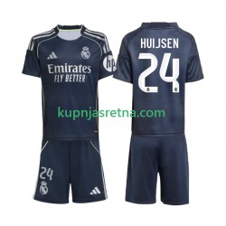 Dječja Gostujući Away Dresova Real Madrid Huijsen 24 2025-2026 Kratkih Rukava Dječja Gostujući Away Dresova Real Madrid Huijsen 24 2025-2026 Kratkih Rukava