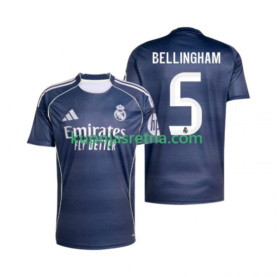 Muškarci Gostujući Away Dresova Real Madrid Jude Bellingham 5 2025-2026 Kratkih Rukava