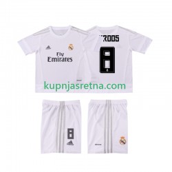 Dječja Domaći Home Dresova Real Madrid KROOS 8 Retro 2015 2016 Kratkih Rukava Dječja Domaći Home Dresova Real Madrid KROOS 8 Retro 2015 2016 Kratkih Rukava