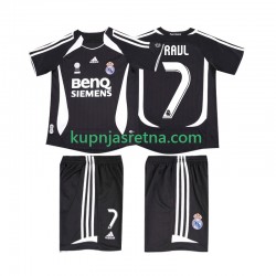Dječja Gostujući Away Dresova Real Madrid RAUL 7 Retro 2006 2007 Kratkih Rukava