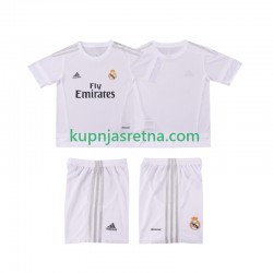 Dječja Domaći Home Dresova Real Madrid Retro 2015 2016 Kratkih Rukava Dječja Domaći Home Dresova Real Madrid Retro 2015 2016 Kratkih Rukava