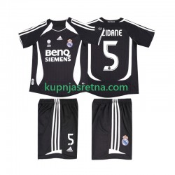 Dječja Gostujući Away Dresova Real Madrid ZIDANE 5 Retro 2006 2007 Kratkih Rukava