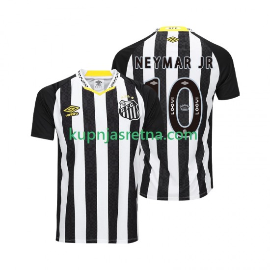 Muškarci Gostujući Away Dresova Santos FC NEYMAR JR 10 2025-2026 Kratkih Rukava