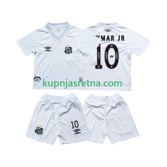 Dječja Domaći Home Dresova Santos FC Neymar JR 10 2025-2026 Kratkih Rukava