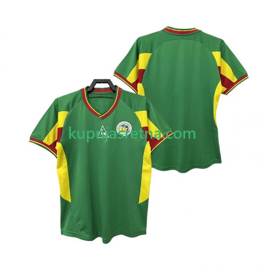 Muškarci Gostujući Away Dresova Senegal Retro 2002 Kratkih Rukava
