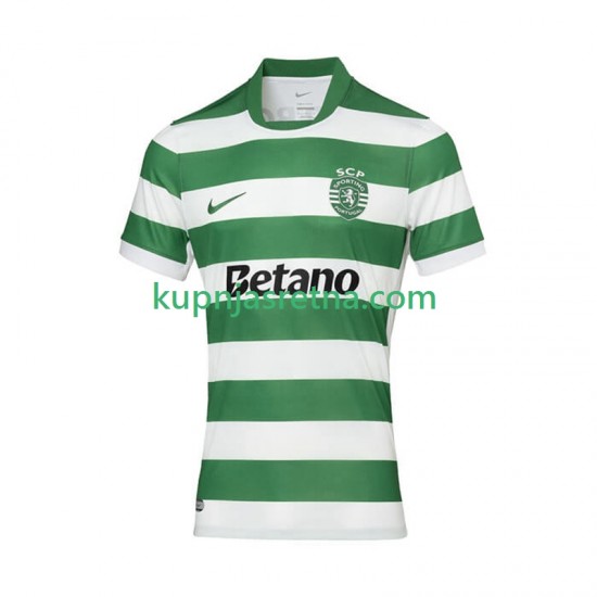 Muškarci Domaći Home Dresova Sporting CP 2025-2026 Kratkih Rukava