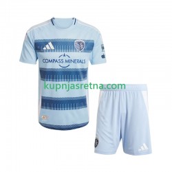 Dječja Domaći Home Dresova Sporting Kansas City 2025 Kratkih Rukava