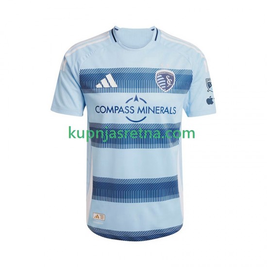 Muškarci Domaći Home Dresova Sporting Kansas City 2025-2026 Kratkih Rukava