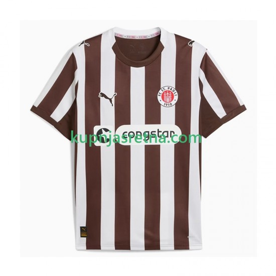 Muškarci Domaći Home Dresova St. Pauli 2025-2026 Kratkih Rukava