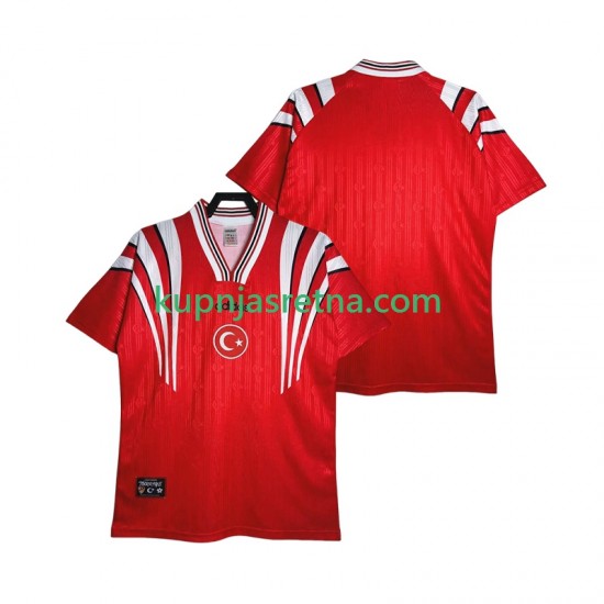 Muškarci Domaći Home Dresova Turska Retro 1996 Kratkih Rukava