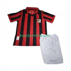 Dječja Domaći Home Dresova AC Milan 125th Anniversary 2024-2025 Kratkih Rukava
