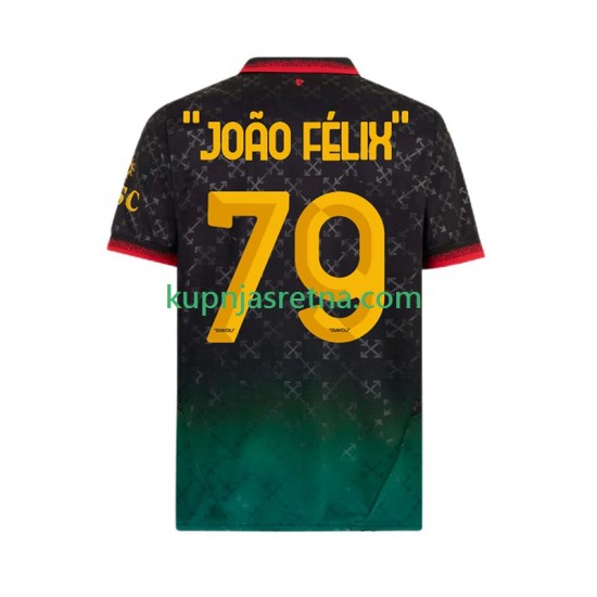 Muškarci Četvrti Dresova AC Milan JOAO FELIX 79 2024-2025 Kratkih Rukava