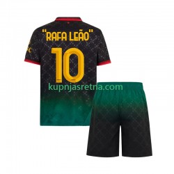 Dječja Četvrti Dresova AC Milan RAFA LEAO 10 2024-2025 Kratkih Rukava