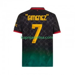 Muškarci Četvrti Dresova AC Milan Santiago Gimenez 7 2024-2025 Kratkih Rukava