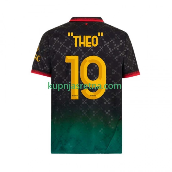 Muškarci Četvrti Dresova AC Milan THEO 19 2024-2025 Kratkih Rukava