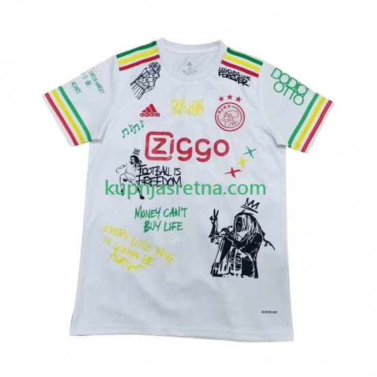 Muškarci Domaći Home Dresova AFC Ajax Bob Marley Special 2025 Kratkih Rukava