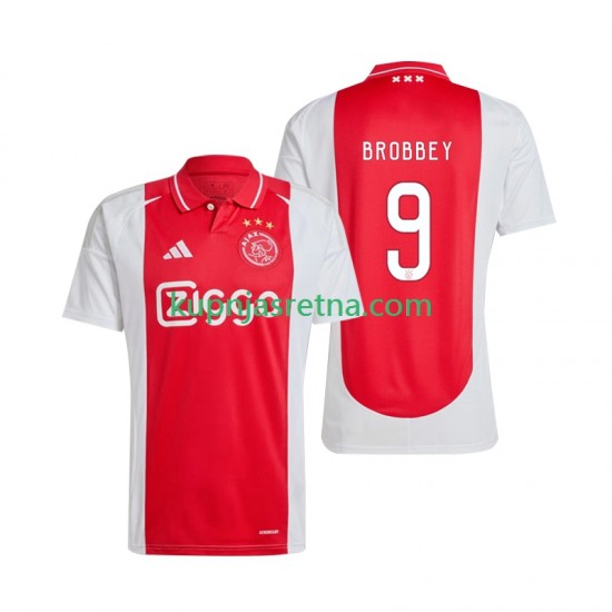 Muškarci Domaći Home Dresova AFC Ajax Brian Brobbey 9 2024-2025 Kratkih Rukava