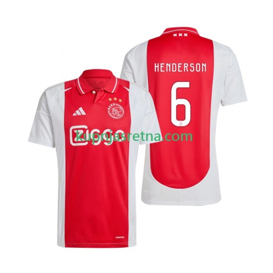 Muškarci Domaći Home Dresova AFC Ajax Henderson 6 2024-2025 Kratkih Rukava