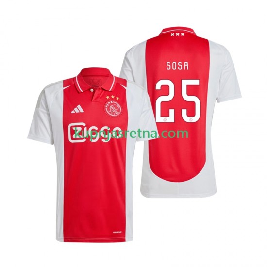 Muškarci Domaći Home Dresova AFC Ajax Wout Weghorst 25 2024-2025 Kratkih Rukava