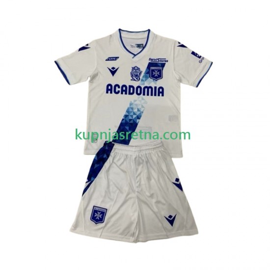 Dječja Domaći Home Dresova AJ Auxerre 2024-2025 Kratkih Rukava