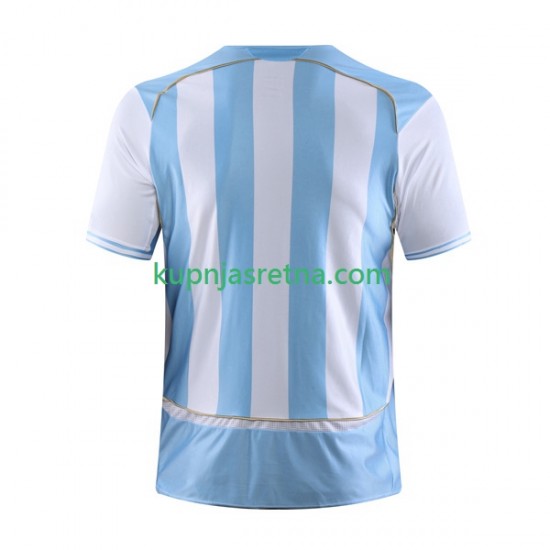 Muškarci Domaći Home Dresova Argentina Retro 2006 Kratkih Rukava