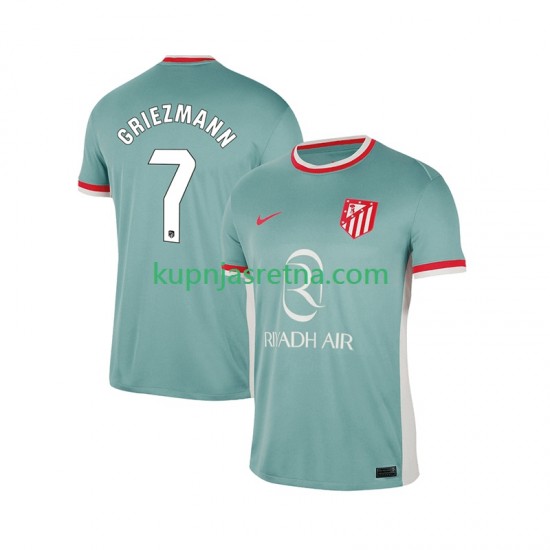 Muškarci Gostujući Away Dresova Atlético Madrid Antoine Griezmann 7 2024-2025 Kratkih Rukava