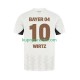 Muškarci Gostujući Away Dresova Bayer 04 Leverkusen Florian Wirtz 10 2024-2025 Kratkih Rukava