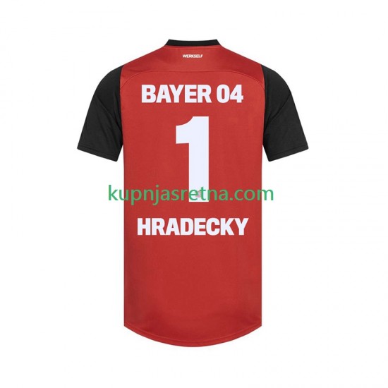 Muškarci Domaći Home Dresova Bayer 04 Leverkusen HRADECKY 1 2024-2025 Kratkih Rukava