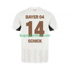 Muškarci Gostujući Away Dresova Bayer 04 Leverkusen Patrik Schick 14 2024-2025 Kratkih Rukava