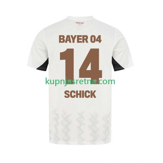 Muškarci Gostujući Away Dresova Bayer 04 Leverkusen Patrik Schick 14 2024-2025 Kratkih Rukava